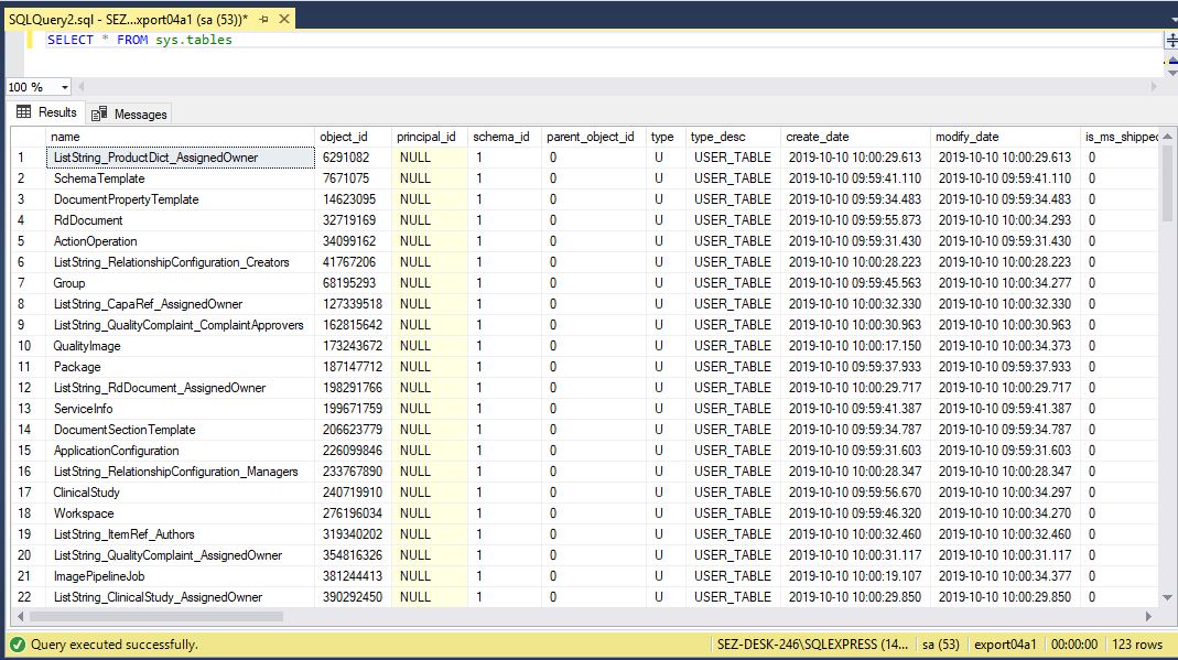 Basics of stored procedure in SQL Server Management Studio